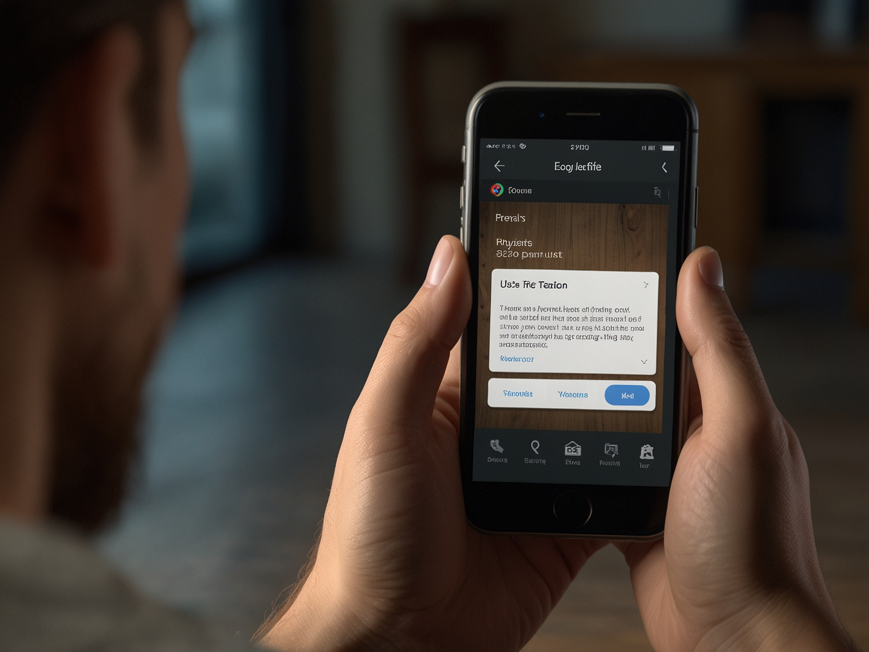 User logging out securely